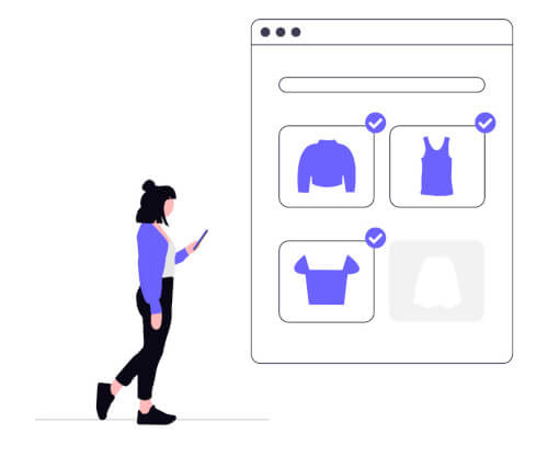 スマホでネットショッピング